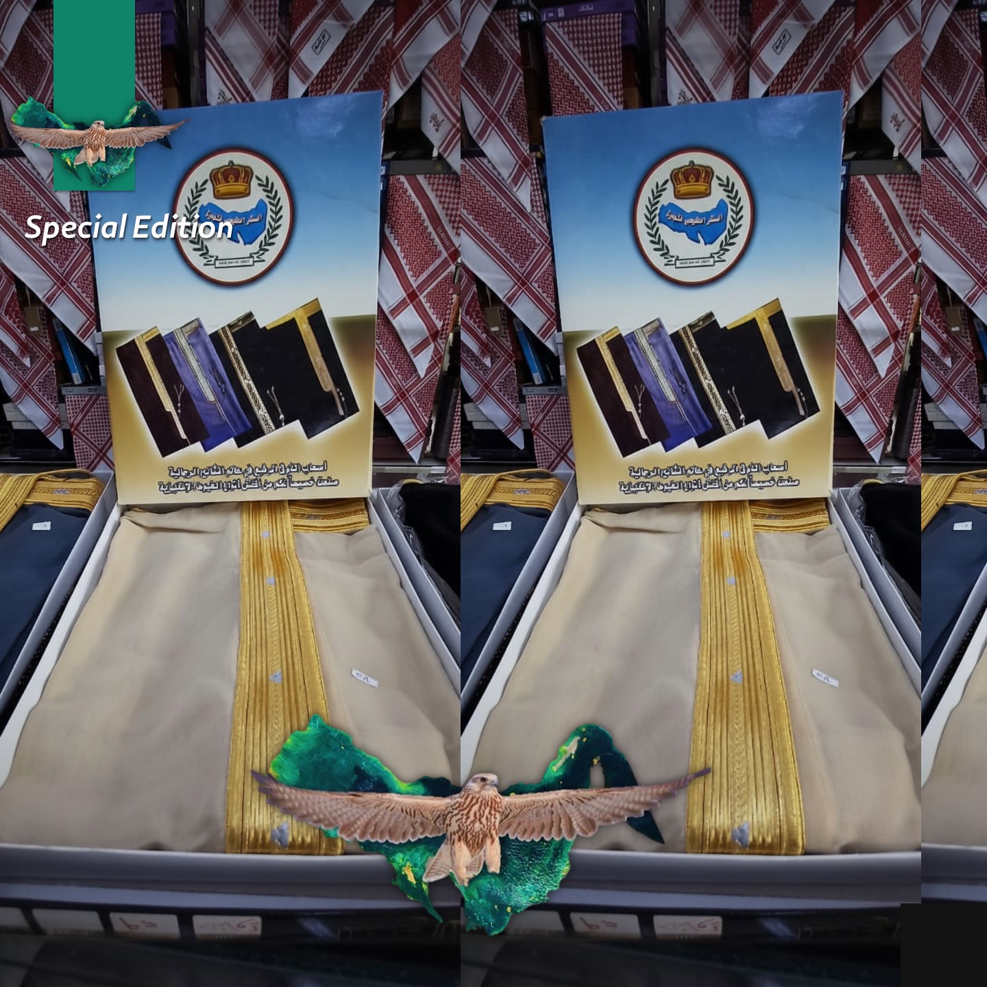 مشالح الصقر الخليجي الحساوية